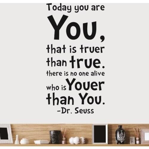 Home living room Wall Sticker Letter Removable Art Vinyl Mural Home Room Vinyl Decal Transfer Vintage Decoration Quote Art