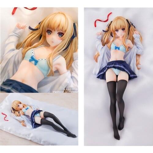 25cm Anime Figures Saenai Heroine No Sodatekata Megumi Katou Sitting Eriri Spencer Sawamura Figure Sexy Girls Action Figure Toys