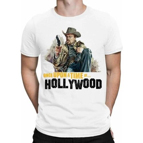 Rick Dalton Once Upon A Time Hollywood Mens T-Shirt Leonardo Dicaprio Top Base Shirt