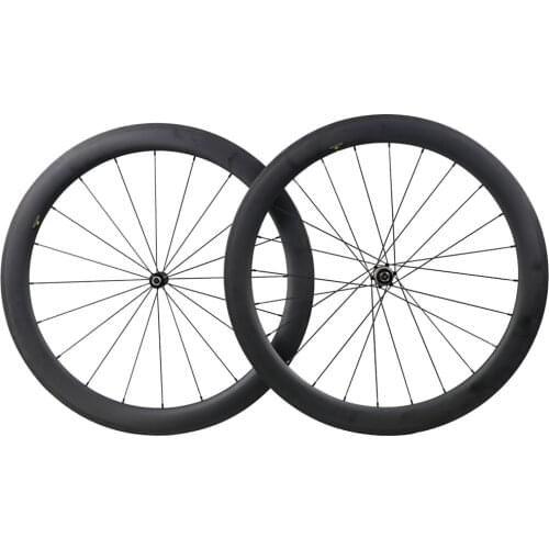 2020 ICAN new 700C carbon wheels 55mm clincher tubeless road bike wheel 25mm AERO U shape UD matt ship from US and UK warehouse