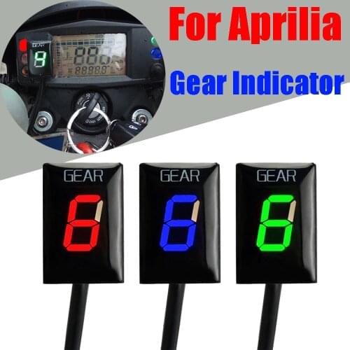 Motorcycle Gear Display Indicator For Aprilia ETV1000 ETV 1000 Caponord RS 125 RS125 RSV Mille RSV4 SL1000 Falco Shiver 750