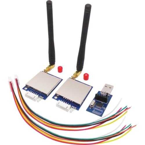 2pcs/lot 868MHz 500mW RS485 port long range 3km RF wireless transceiver module kit ( SV651 + rubber antenna +usb bridge board)