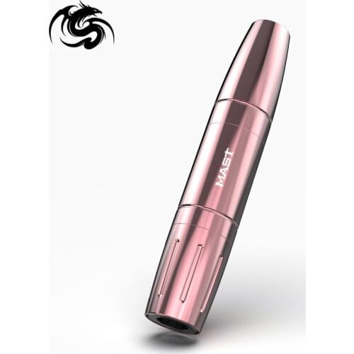 Mast Magi Rose Gold Color Powerful RCA Permanent Makeup 2.0 and 3.0 Stoke Rotary Tattoo Pen Machine Can Be Used As Eyebrows Lips