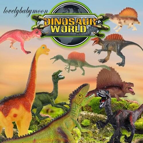 Jurassic Park Dinosaurs Toy Animal Jungle Set T Rex Dinosaur Excavation Educational Boys Children Toys for Kids 2 to 4 Years Old