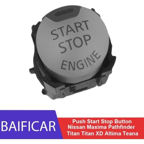 Baificar Brand New Push Start Stop Button Ignition Switch 25150-3TA0A For Nissan Altima Teana Maxima Pathfinder Titan Titan XD