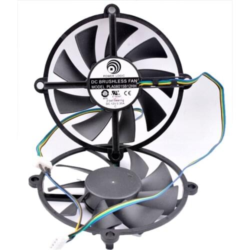 Brand new original 2Pcs/Lot PLA08015B12HH 12V 0.35A 85mm GTS250 450 graphics card cooling fan