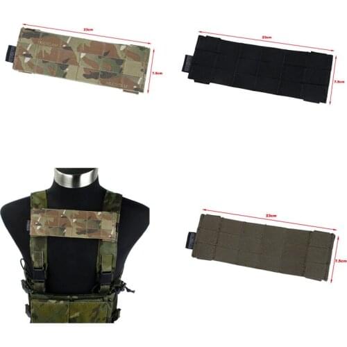 TMC3571 New Tactical Chest Hanger MOLLE Panel Webbing Module for SS Chest Rig MC/BK/RG/CB