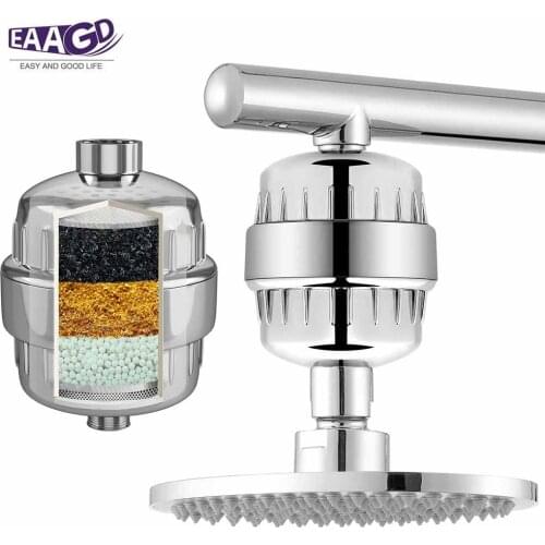 Hard Water Shower Head Filter Remove Chlorine Heavy Metals and Other Sediments Vitamin C Water Softener Reduces Dry Itchy Skin
