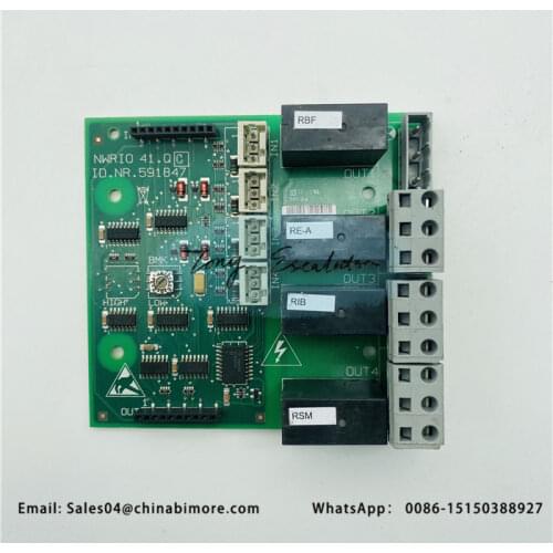Elevator escalator Lift parts inverter driver main pcb card board NWRIO 41.QB ID.NR.591847
