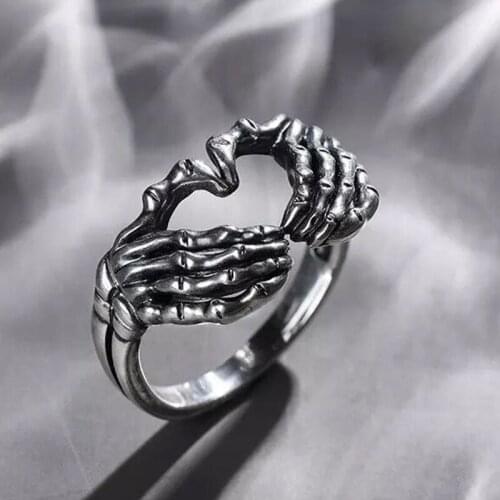 ZHENKEROU Women's Silver Rings