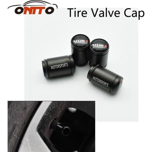 10Set GTR Nismo logo Car Motorcycle Tubeless Wheel Tire Valve Stems Caps Tire Air Valve Stem for Teana Sylphy Qashqai Livina