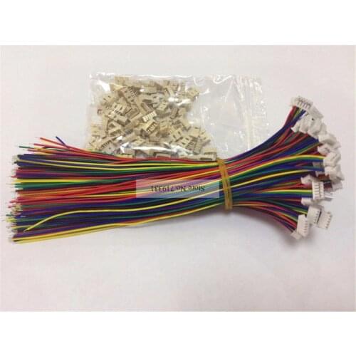 100 SETS JST PH 1.25MM 5 Pin Male&Female Connector plug with Wires Cables 150MM