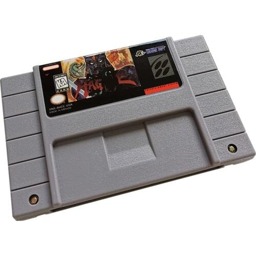 16 BIT Super SNES Game Cartridge-Authentic- Tested-With Fast shipping-USA Version NTSC