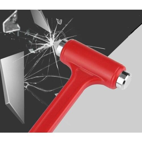 2 In 1 Mini Car Safety Hammer Life-Saving Escape Hammer Cutting Knife Multi Tool Car Window Broken Emergency Glass Breaker