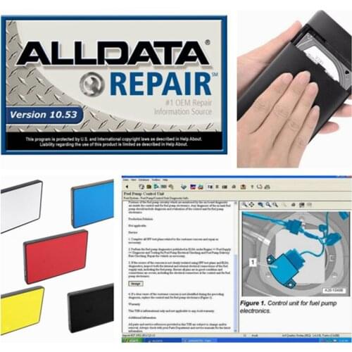 2020 Hot NEW Arrival alldata V10.53 All data car software Auto repair software alldata in 640gb HDD Harddisk with tech support