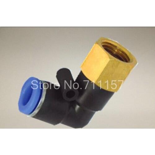 Fedex Free Shipping L Female Elbow PLF 10MM Tube Push in 1/2" Thread One Touch Air Fitting Joint Coupler Pipe Connect PLF 10-04