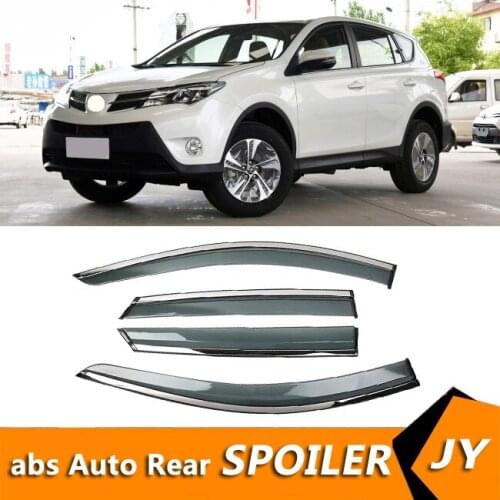 For TOYOTA RAV4 2015 Window Visor Vent Shades Sun Rain Deflector Guard For TOYOTA RAV Auto Accessories 4PCS/SET