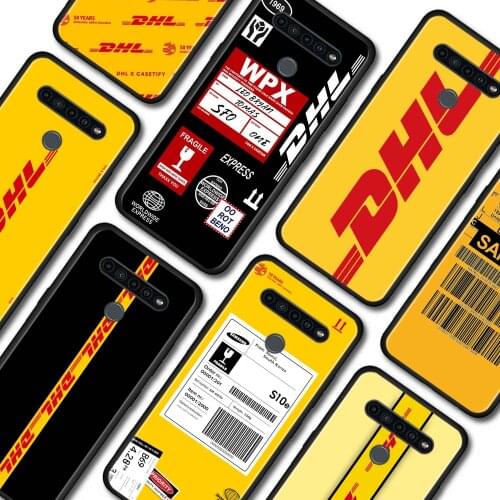 Phone Case for LG K40 K40s K41s K50s K51s K61 G6 G7 G8 ThinQ Q51 Q60 Q61 Q70 Cover DHL Express Black Soft Shell