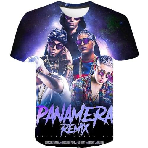 Summer New Fashion T Shirts 3D Printed Men Women Children Casual Streetwear Bad Bunny Hop Hip Boy Girl Short Sleeve Sweatshirts