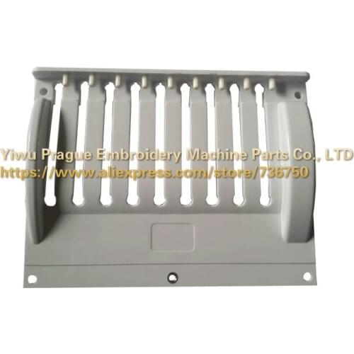 Good quality SWF embroidery machine spare parts Head Face Plate U Set 9C BHD-PS001800 Grid for 9 Colors 9 Needle by store 736750