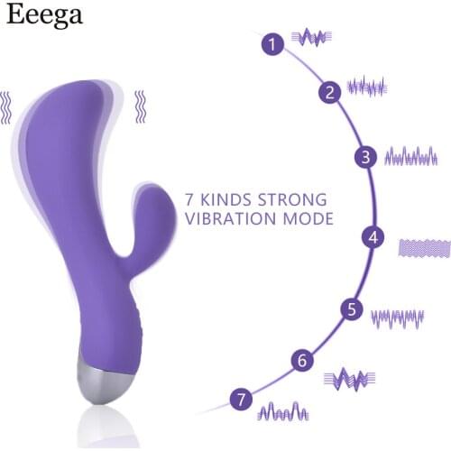 Sex Toys For Women Rabbit Vibrator G Spot Dildo Vibration Female Vagina Clitoris Silicone Waterproof Adult Sex Product