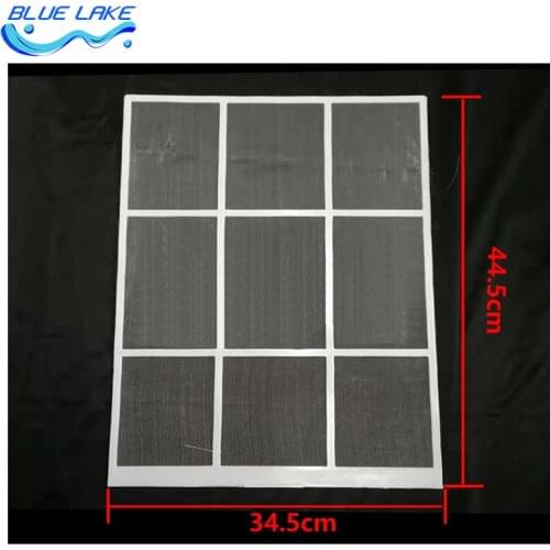 Custom Old window machine filter, Air Conditioning Filter, size 34.5X44.5cm, for Panasonic/National /Resonic