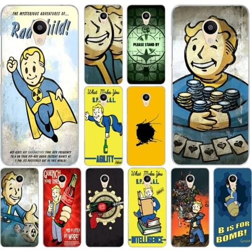 31DD Black Isle Studios game Fallout Soft Silicone Cover Case for Meizu M2 M3S M3 M3S M5S Mini M3 note M5 M6 M6 note U10 U20