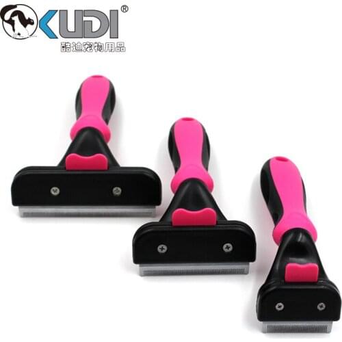 Pet hair removal knife comb pet automatic hair removal knife comb dog blade comb
