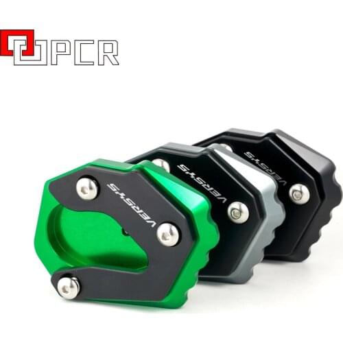 For KAWASAKI VERSYS 1000 2015-2020 VERSYS 300 X300 X250 Kickstand Foot Side Stand Extension Pad Support Plate