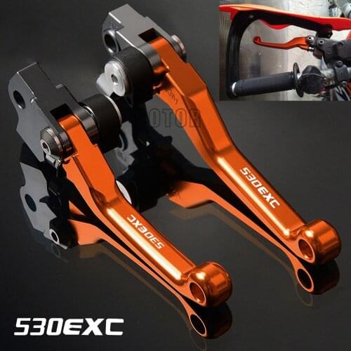 For 530EXC/530EXC-R 2008-2011 2009 2010 530 EXC/EXC-R/EXCR R CNC Motorcycle Dirt Bike Motocross Pivot Brake Clutch Levers