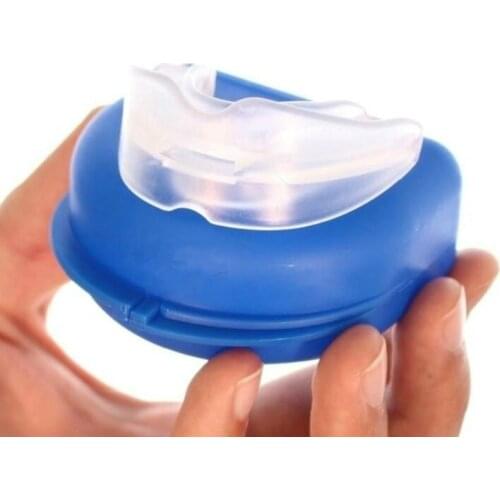 Silicone Stop Snoring Anti Snore Mouthpiece Apnea Guard Bruxism Tray Sleeping Aid Mouthguard Health Sleeping Health Care Tool