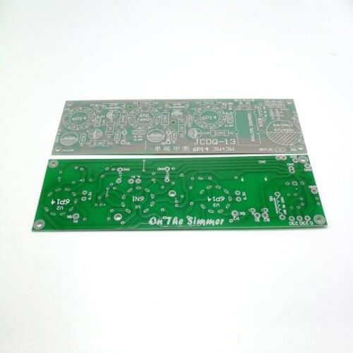 JCDQ13K classic 6P14 stereo amplifier empty board 1 6N1 and only 2 6P14 work together