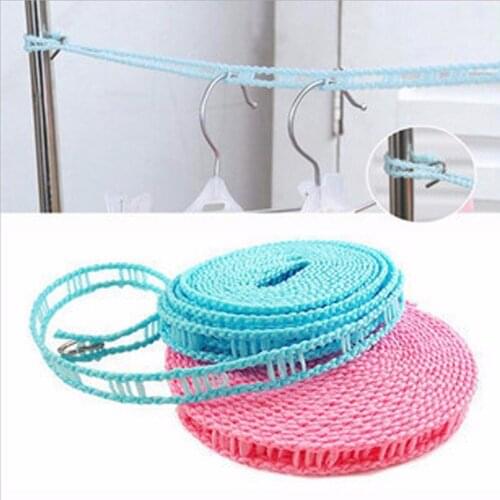 1pc Nylon Clothesline Portable Outdoor Travel Business Washing Clothes Line 3m/5m Supply Strong Clothesline Rope