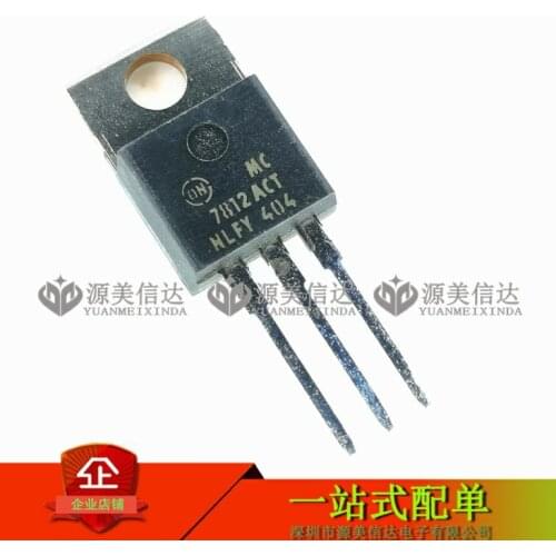 100% New&original MC7812ACT MC7812 1A 12V TO-220