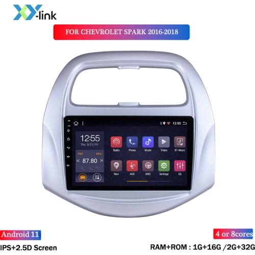 2G RAM 32G ROM Android 8.1 9 inch Touchscreen GPS Navigation Radio for 2016 2017 2018 Chevrolet SPARK with wifi bluetooth