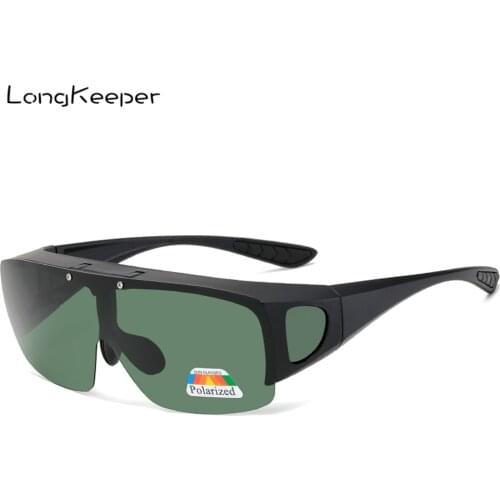 2021 Flip Up Polarized Sunglasse Men Women Plastic Frame UV400 Goggles outdoor driving fishing sports Fit Over Sun Glasses Cover