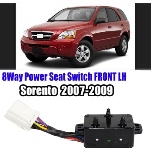 8Way Car Power Front Left Seat Switch for KIA Sorento 2007-2009 881993E420