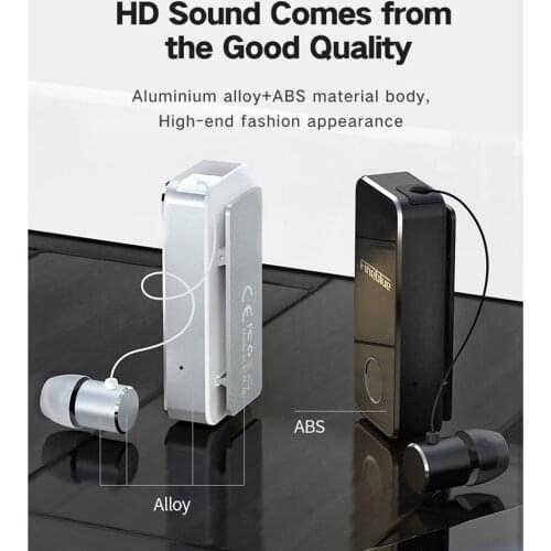 Aluminium HiFi Sport Earpiece Wireless Headphone Headset Bluetooth