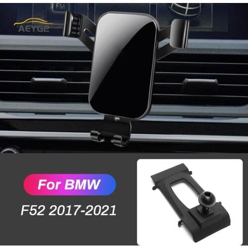 Car Mobile Phone Holder For BMW F52 1 Series 2017-2021 GPS Gravity Stand Air Vent Outlet Special Navigation Bracket Accessories