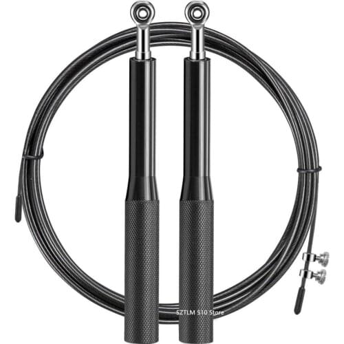 B120 Sports skipping rope, suitable for men and women jump Speed Jump Rope Fitness Skipping Exercise Adjustable Cross Jump Rope