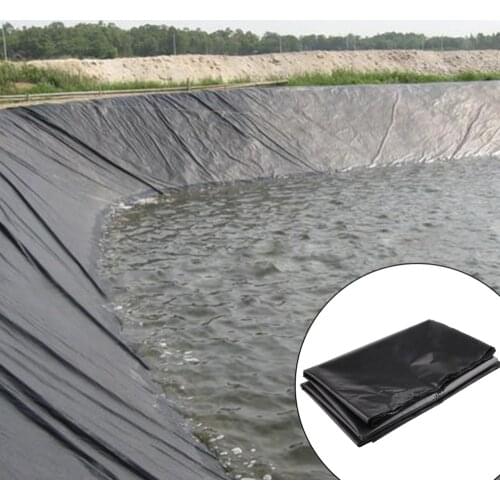Black Rubber Pond Lining Pond Slope Protective Film For Water Garden Koi Pond Stream Fountain Accessories