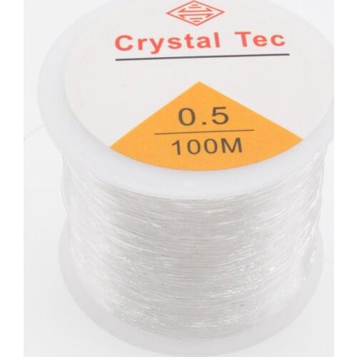 CHONGAI 100M/Roll High Elastic Beading Cord String Crystal Thread For Jewelry Making DIY Necklace Bracelet Accessories String