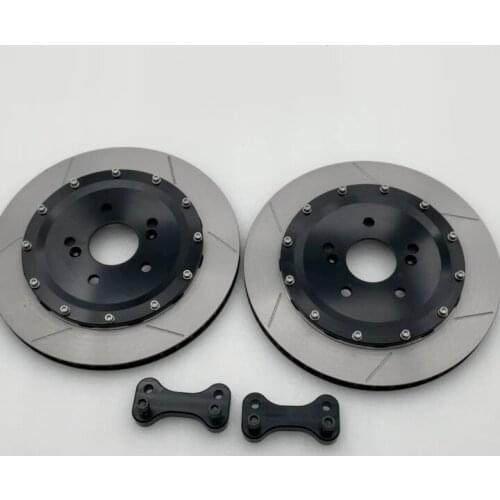 Jekit racing car high quality refit brake accessories 355x12mm rotor design color center bell fit for golf 6/7 rear-wheel