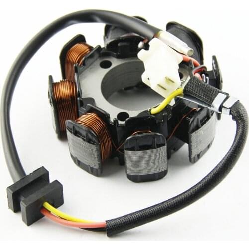 Motorcycle Ignition Magneto Stator Coil for Kawasaki KLT160 1985 21003-1140 Magneto Engine Stator Generator Coil