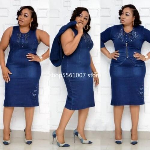 2 Two Piece Set African Dresses For Women Dashiki Plus Size Women Clothing African Clothes European Clothing American Clothing