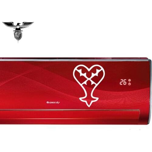 EmpireYing 3 Sizes 8 Colors Force Flag Classic Childrens Cartoon Justice Kingdom Heart Car Sticker Laptop Styling Vinyl Decal