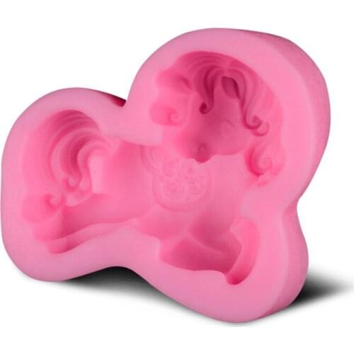 New Arrival Horse Silicone Cake Mold Fondant Cake Decorating Tools Cooking Tools Forma De Silicone D347