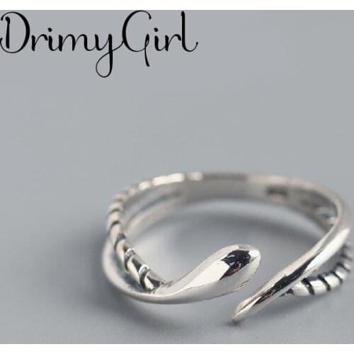 Original Design Bohemian Retro Snake Ring For Women Fashion Open Finger Rings Female Boho Jewelry