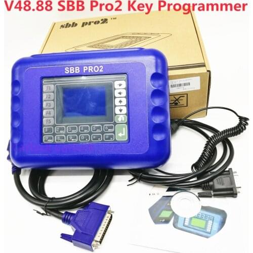 Top V48.88 SBB Pro2 Key Programmer Support Cars to 2017 Replace SBB V46.02 SBB Key Programmer without limited tokens