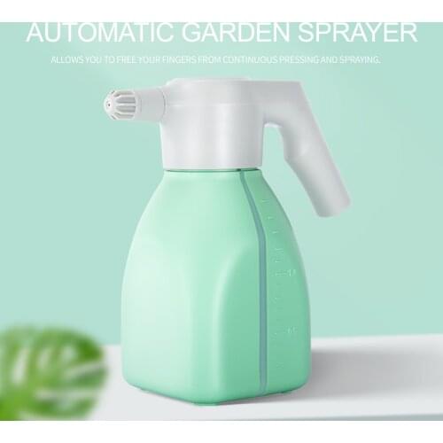 1.5L Electric Garden Sprayer Electric Plant Mister Spray Bottle for House Flower Indoor Handheld Automatic Watering Can Spritzer